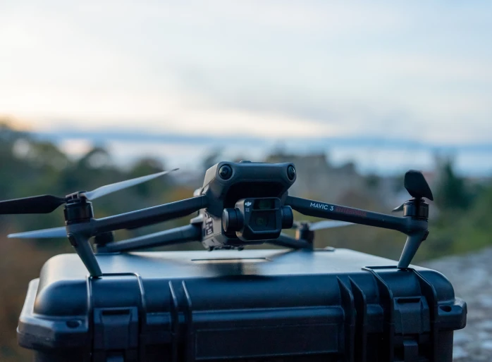 Drone professionnel pour prises de vue a&eacute;rienne &agrave; Nantes